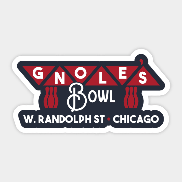 Gnole's Bowl Sticker by LA Concessions